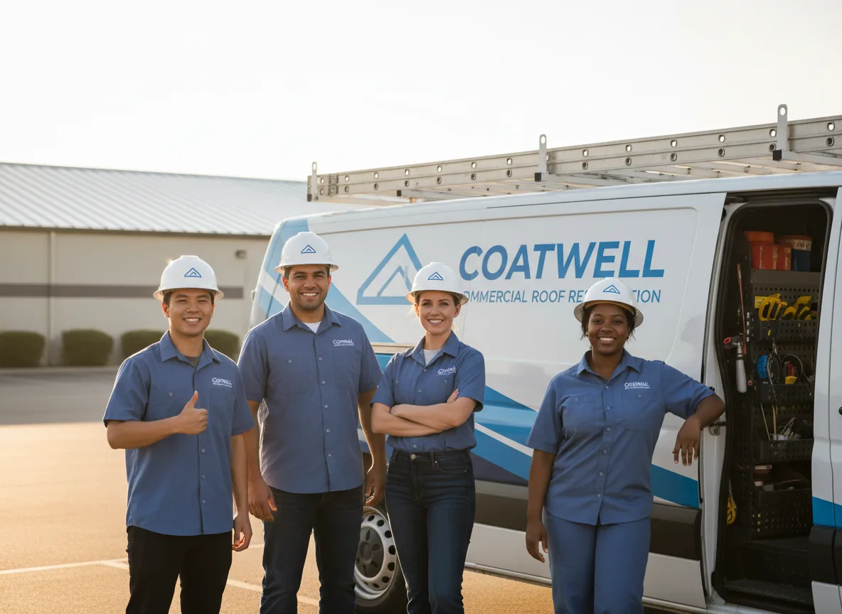 Commercial roof coating company in Montrose, GA
